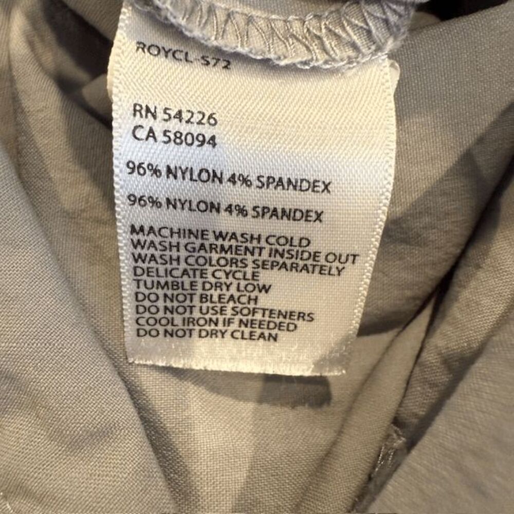 Royal Robbins Women’s Discovery III Skort Gray Pockets Stretch Size 8 - Picture 5 of 10